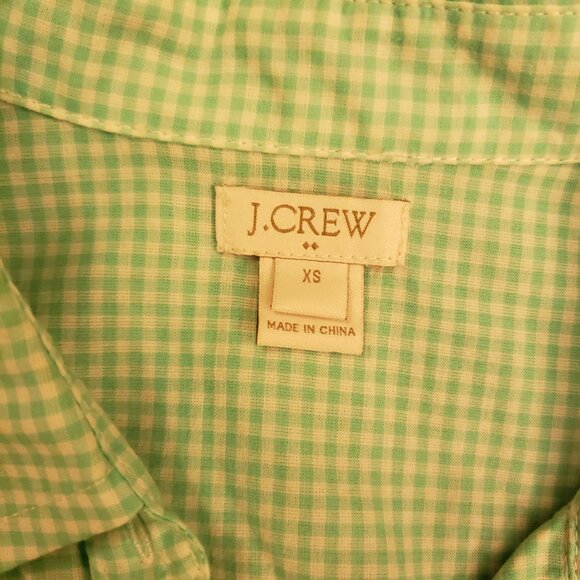 J. Crew Long Sleeve Button Down Shirt Checkered - Picture 3 of 11